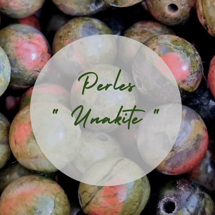 perle "unakite"