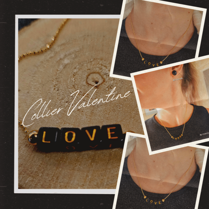 collier "valentine"